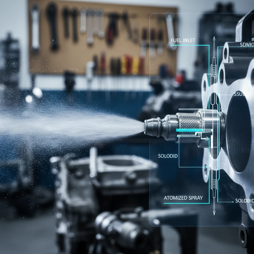 پاشش سوخت با سوخت تمیز 