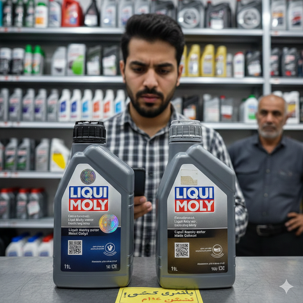 تشخیص روغن موتور و مکمل Liqui Moly اصلی و تقلبی در بازار ایران